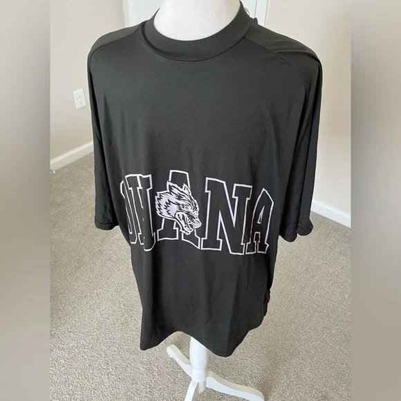 NWT Darc Sport Ohana Forever Oversized Dry Wolf Raglan TShirt Size Large Black - Picture 3 of 10